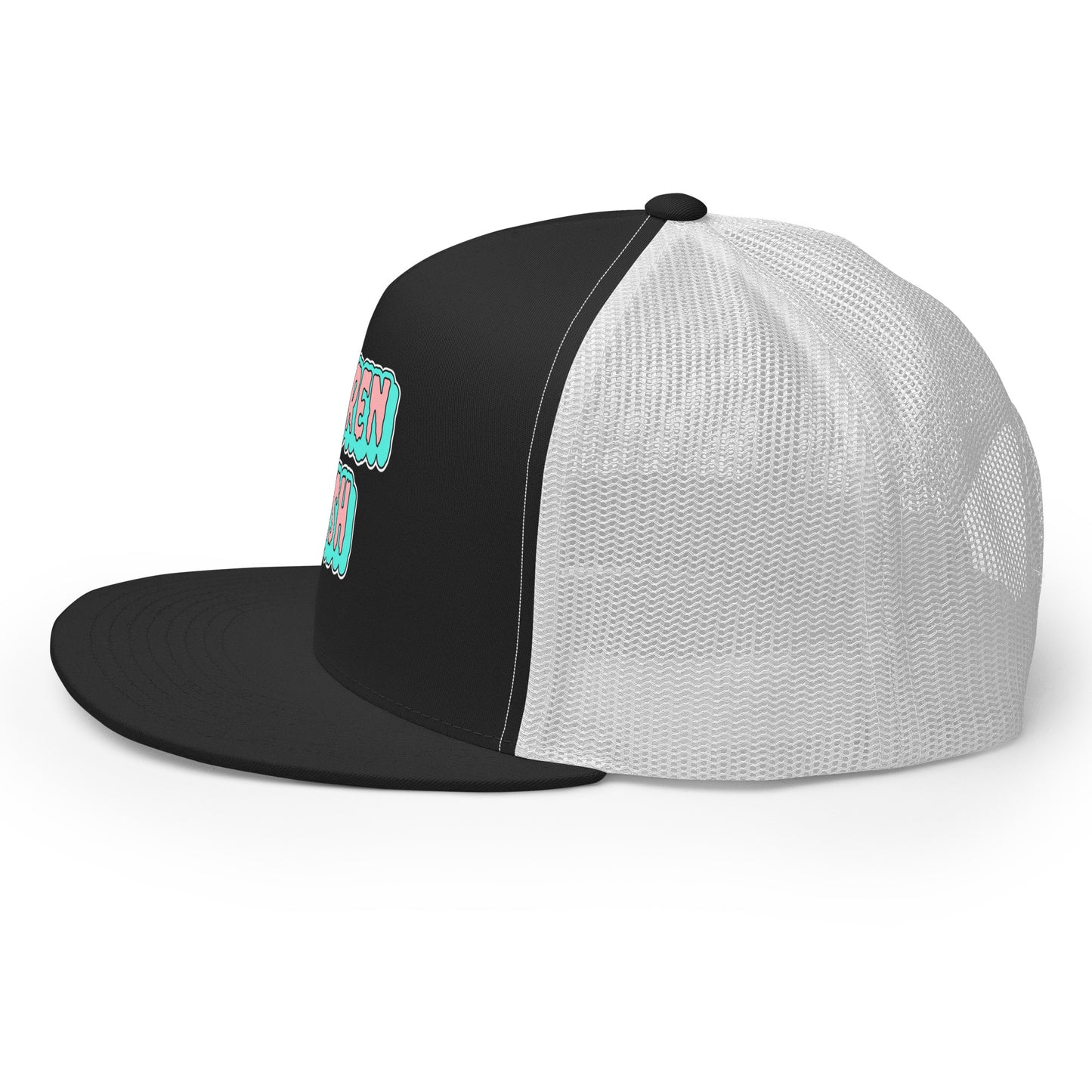 Bubble Letter Trucker Cap