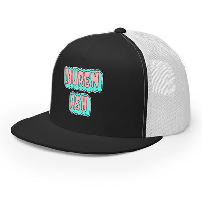 Bubble Letter Trucker Cap